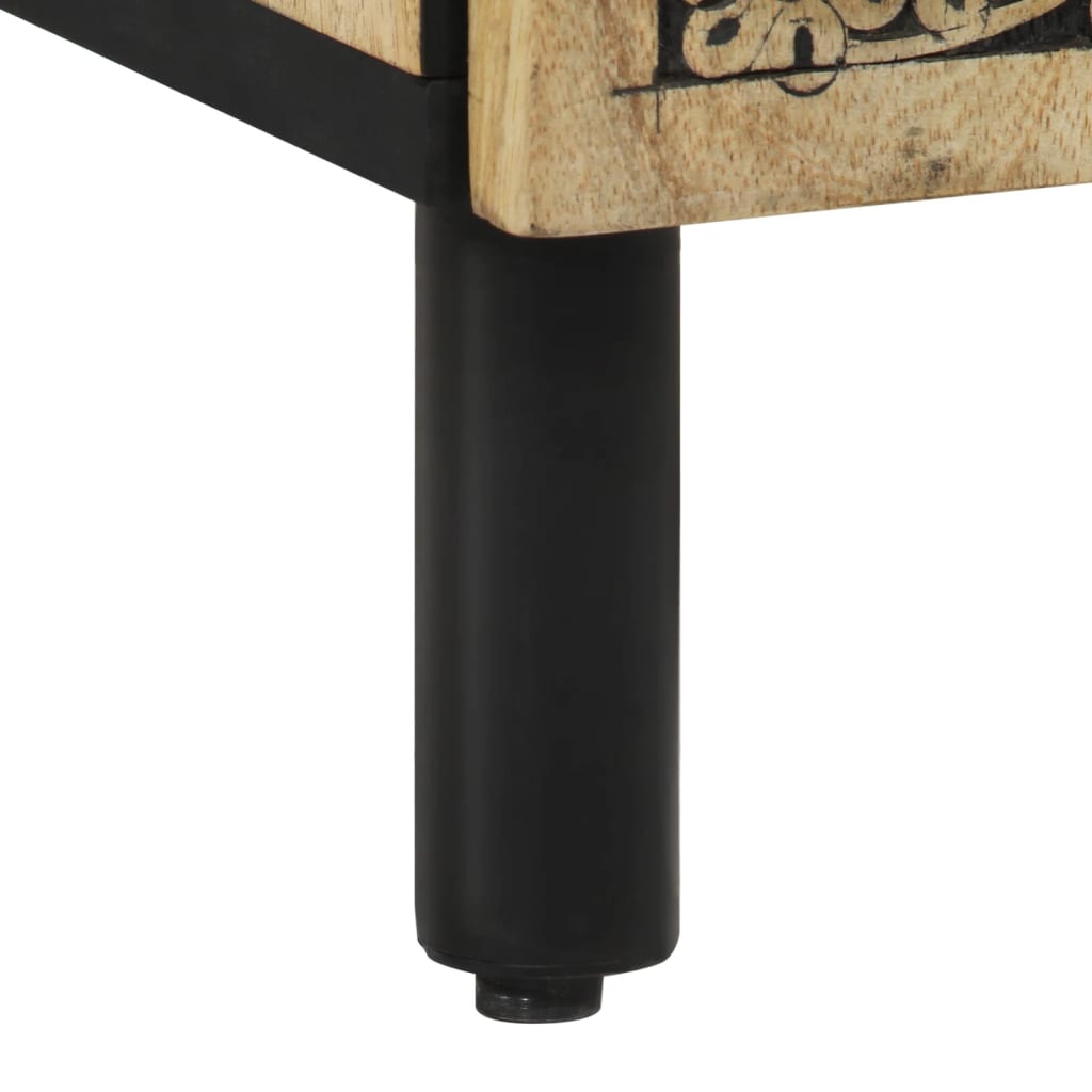 Nattbord 50x33x60 cm heltre mango