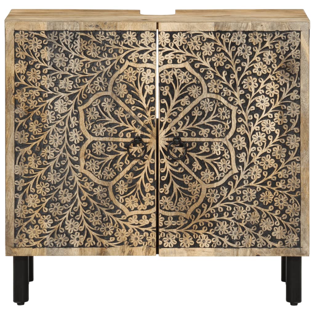 Servantskap 62x33x58 cm heltre mango