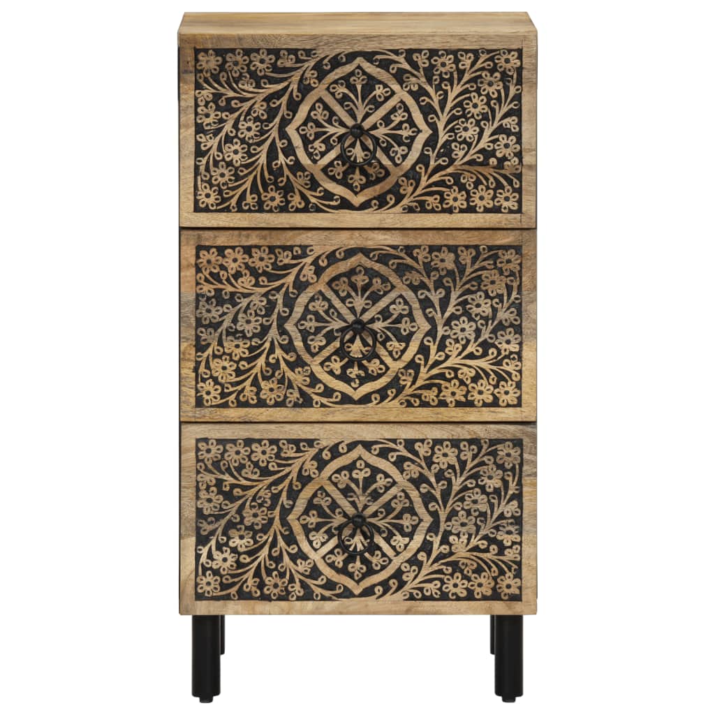 Sideskap 40x33x75 cm heltre mango
