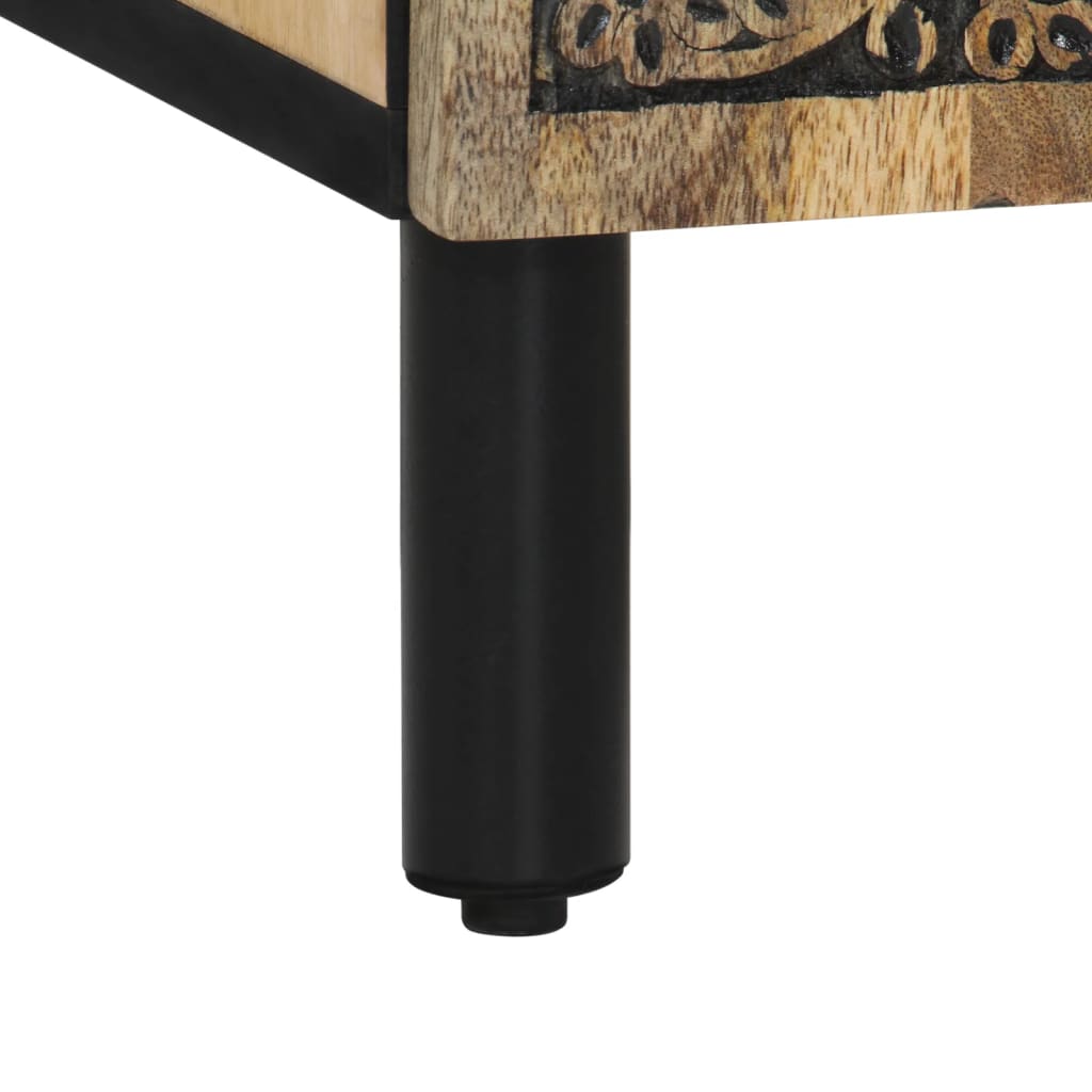 Sideskap 60x33x75 cm heltre mango