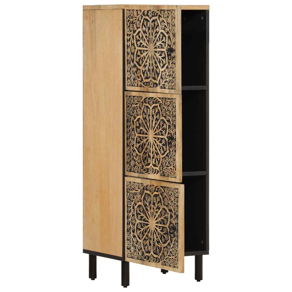 Sideskap 40x33x110 cm heltre mango