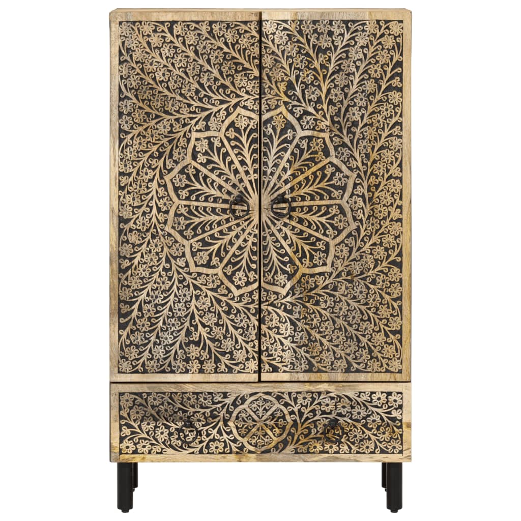 Highboard 60x33x100 cm heltre mango