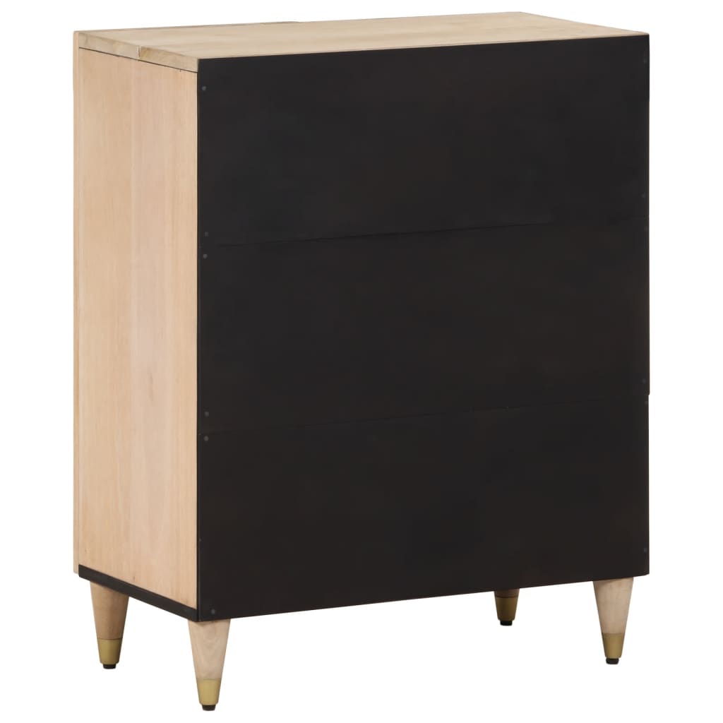 Sideskap 60x33x75 cm heltre mango
