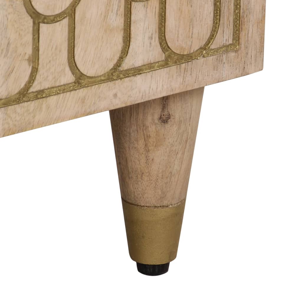 Sideskap 60x33x75 cm heltre mango