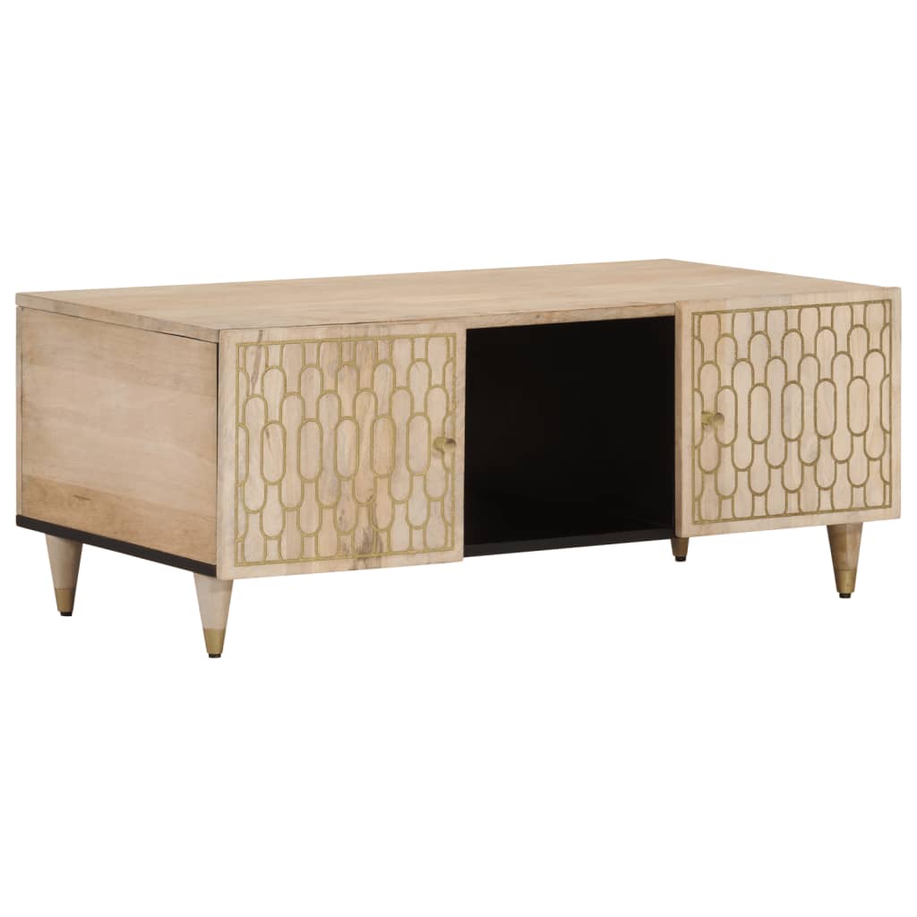 Salongbord 100x54x40 cm heltre mango