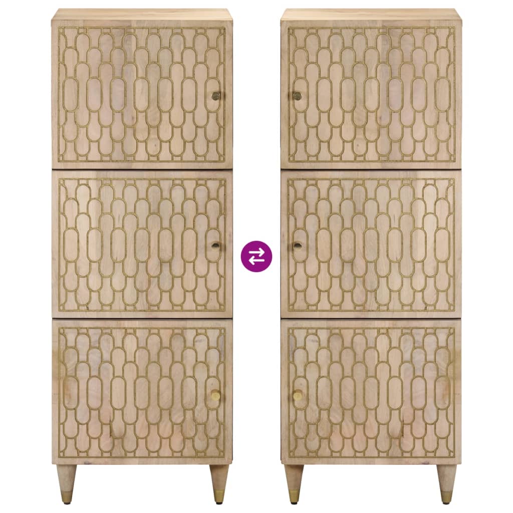 Highboard 40x33x110 cm heltre mango