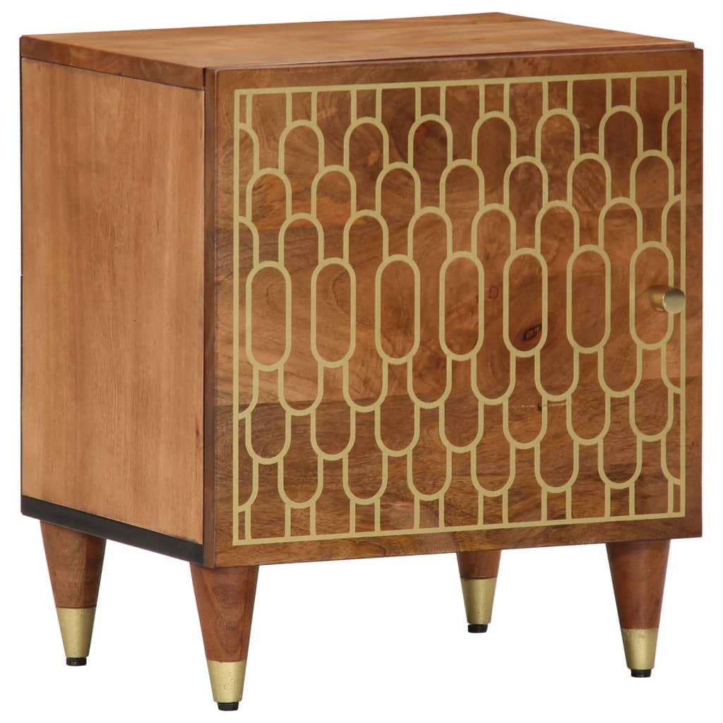 Nattbord 40x33x46 cm heltre mango
