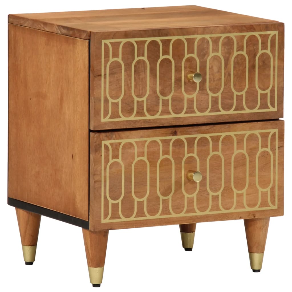 Nattbord 40x33x46 cm heltre mango