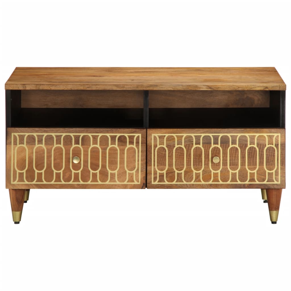 Salongbord 80x54x40 cm heltre mango