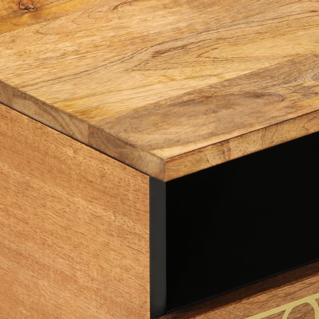 Salongbord 80x54x40 cm heltre mango