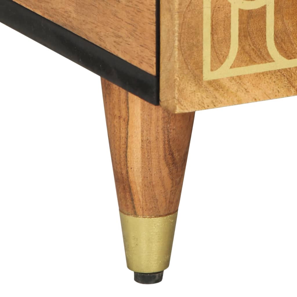 Salongbord 80x54x40 cm heltre mango