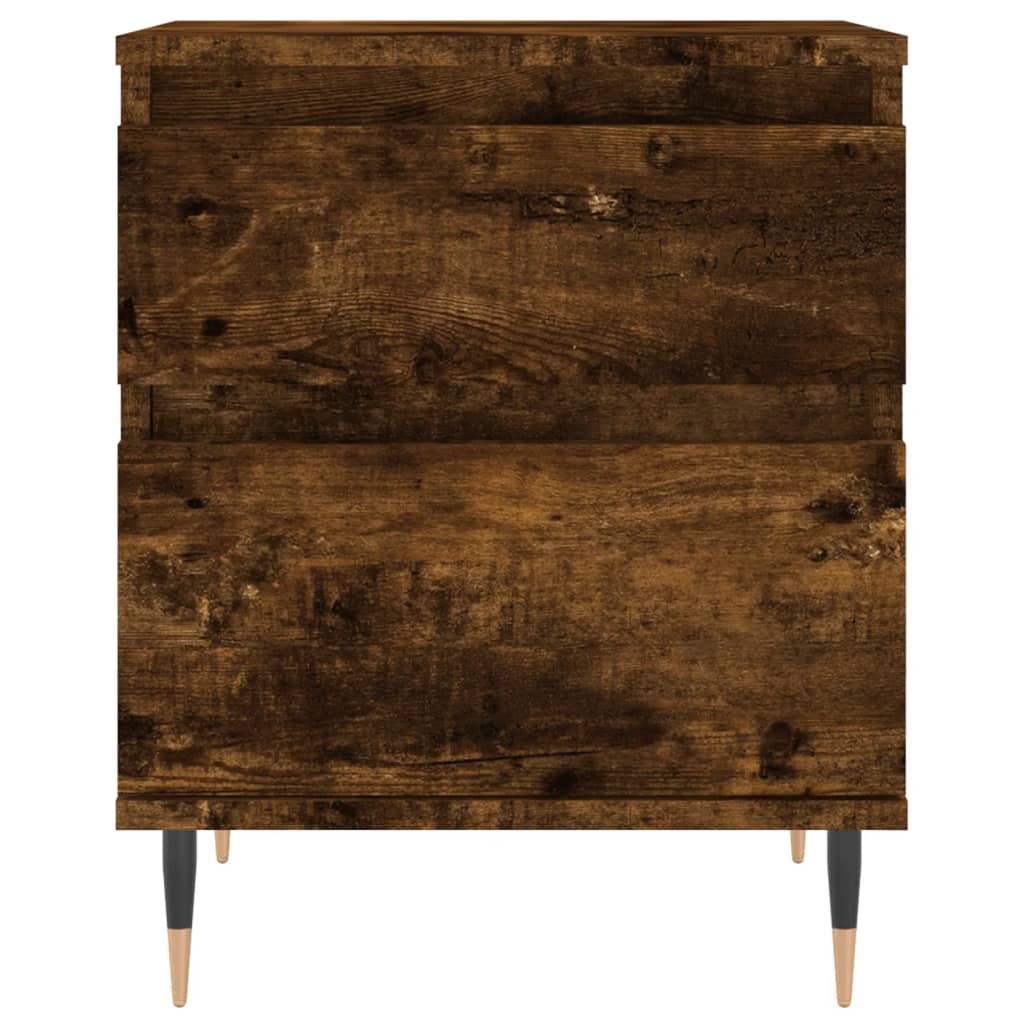 Nattbord røkt eik 40x35x50 cm konstruert tre