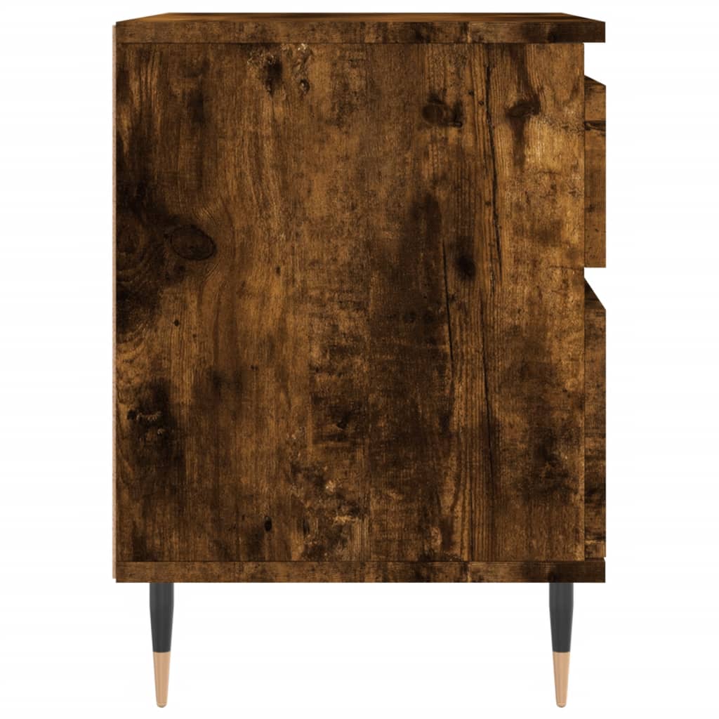 Nattbord røkt eik 40x35x50 cm konstruert tre