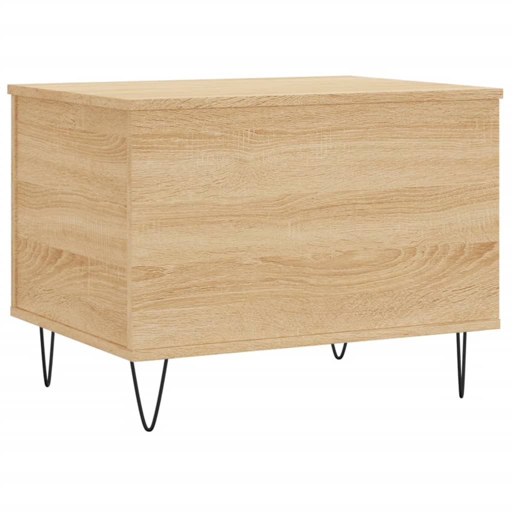 Salongbord sonoma eik 60x44,5x45 cm konstruert tre