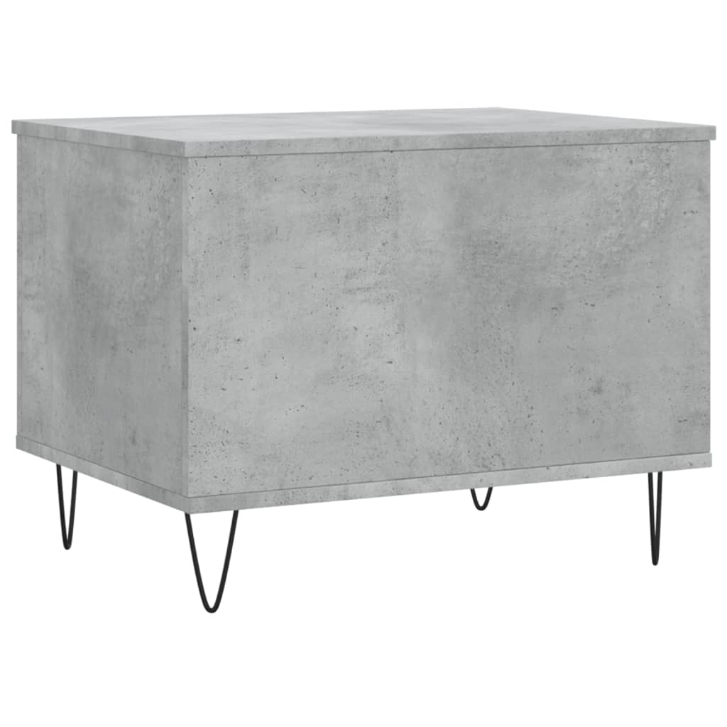 Salongbord betonggrå 60x44,5x45 cm konstruert tre