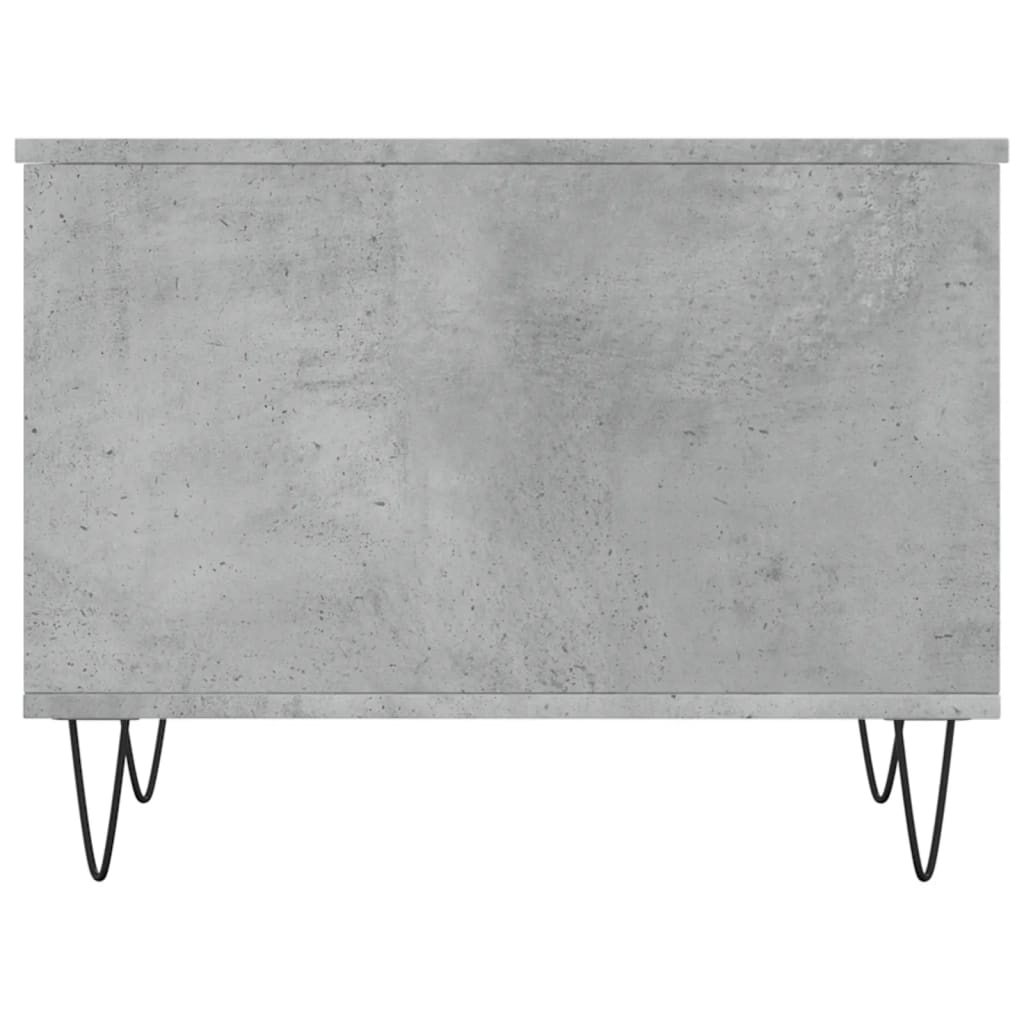 Salongbord betonggrå 60x44,5x45 cm konstruert tre