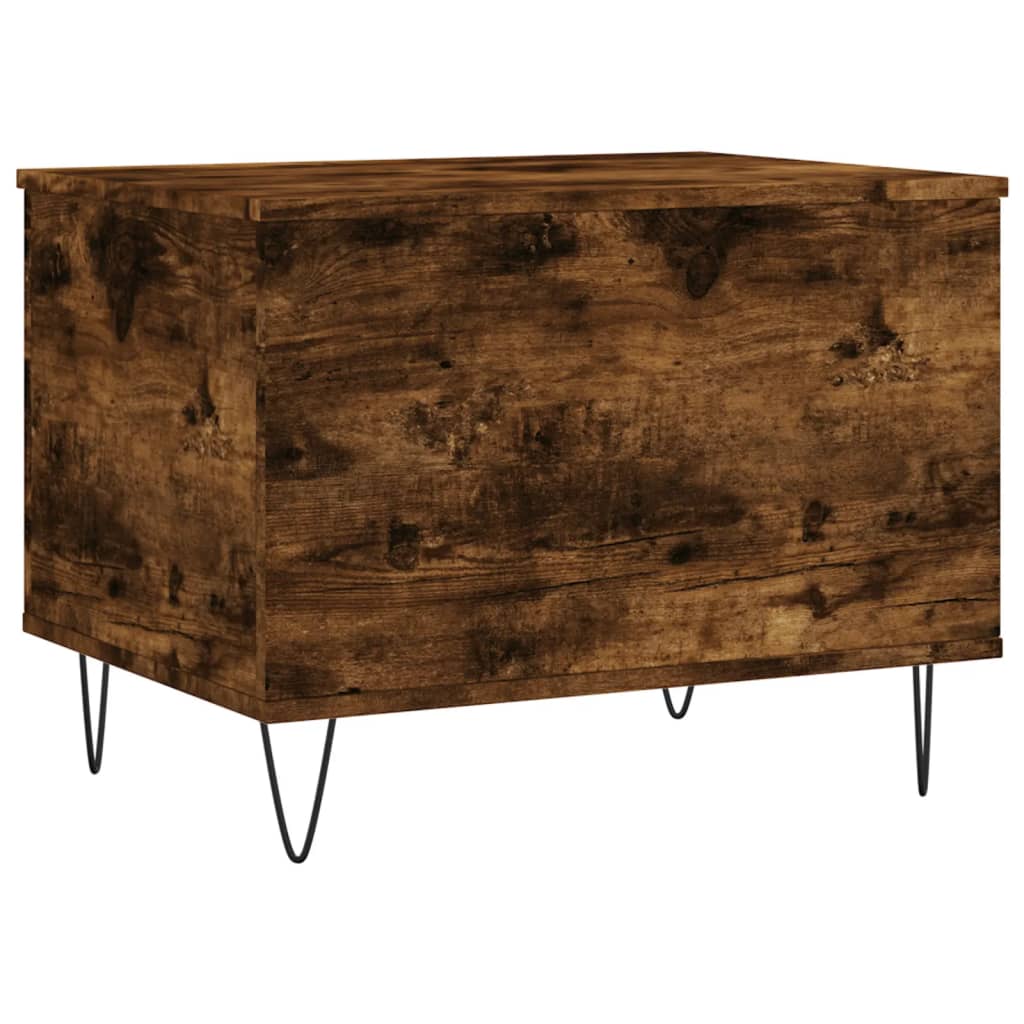 Salongbord røkt eik 60x44,5x45 cm konstruert tre