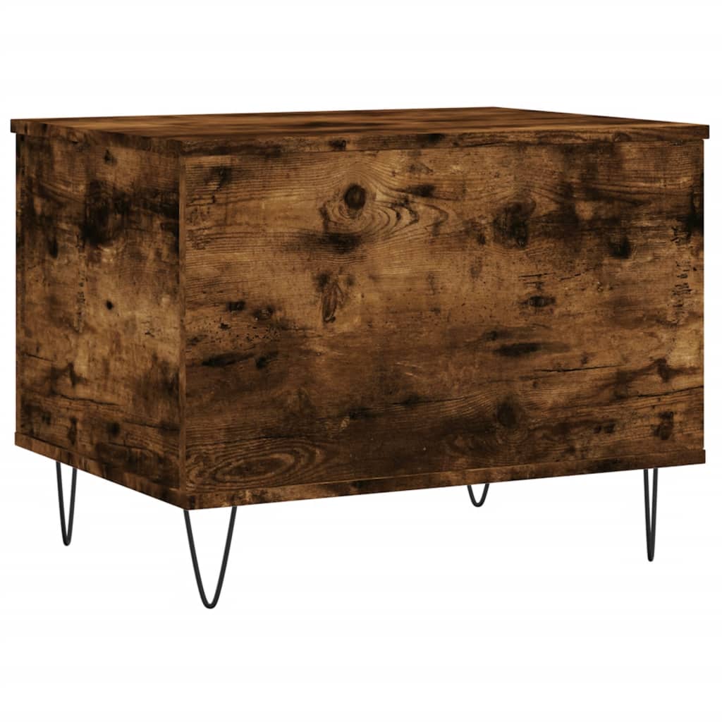 Salongbord røkt eik 60x44,5x45 cm konstruert tre