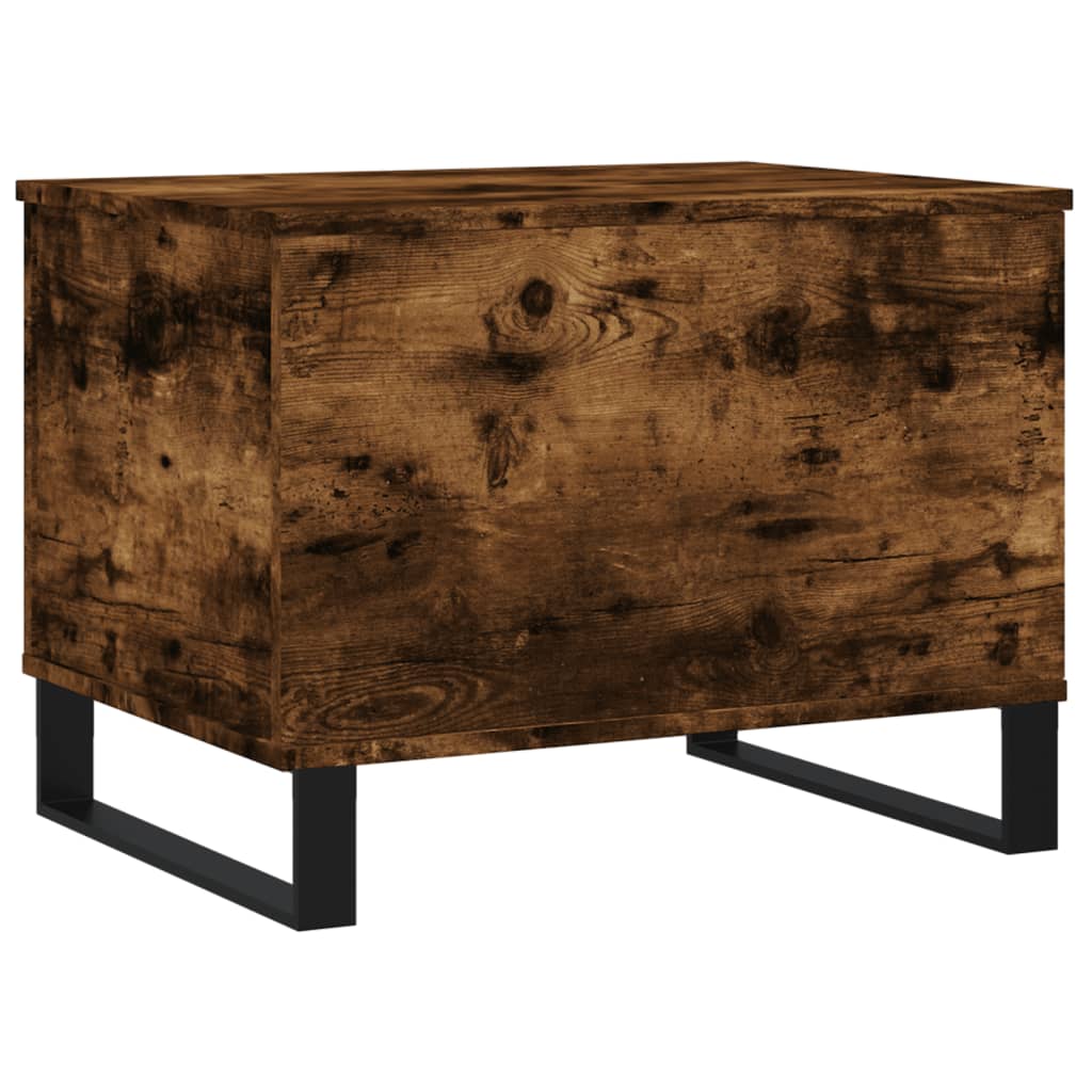 Salongbord røkt eik 60x44,5x45 cm konstruert tre