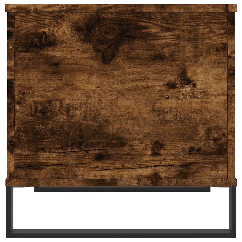 Salongbord røkt eik 60x44,5x45 cm konstruert tre