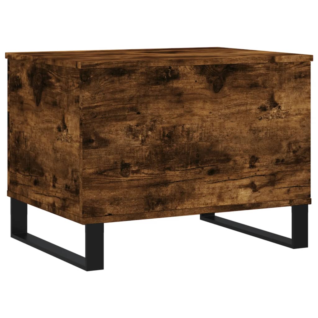 Salongbord røkt eik 60x44,5x45 cm konstruert tre