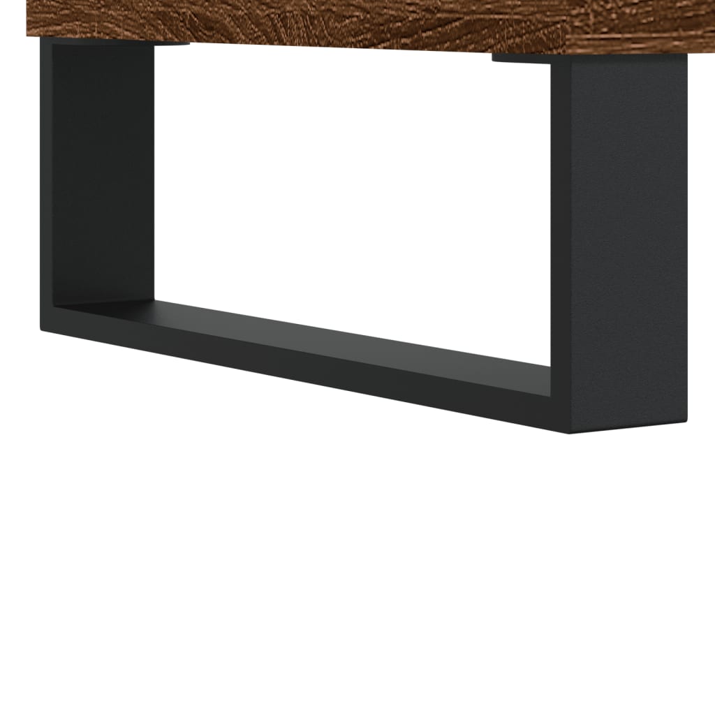 Salongbord røkt eik 60x44,5x45 cm konstruert tre