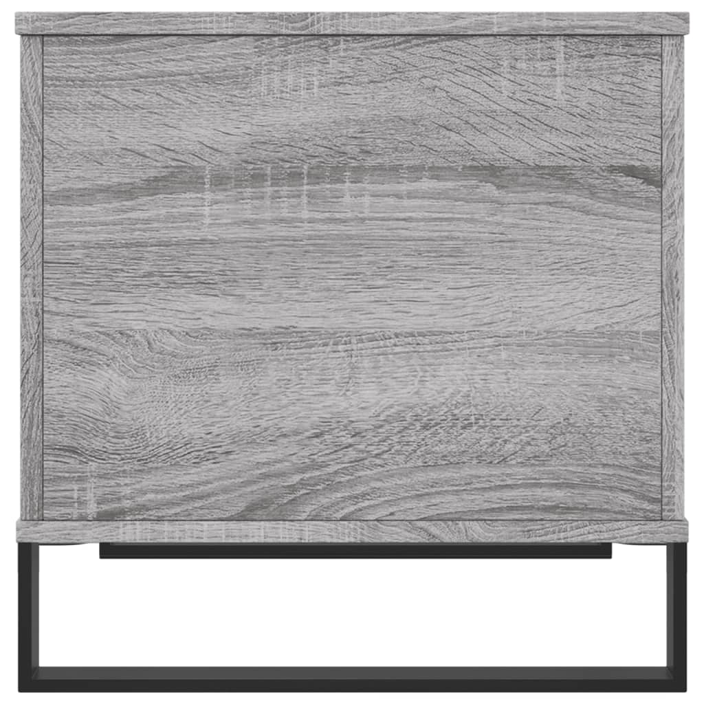 Salongbord grå sonoma 60x44,5x45 cm konstruert tre