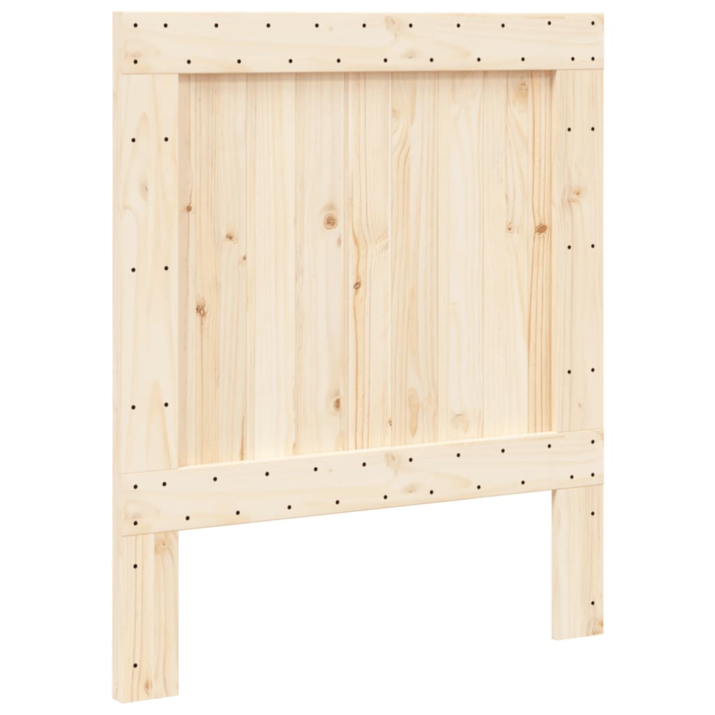 Sengegavl 80x104 cm heltre furu