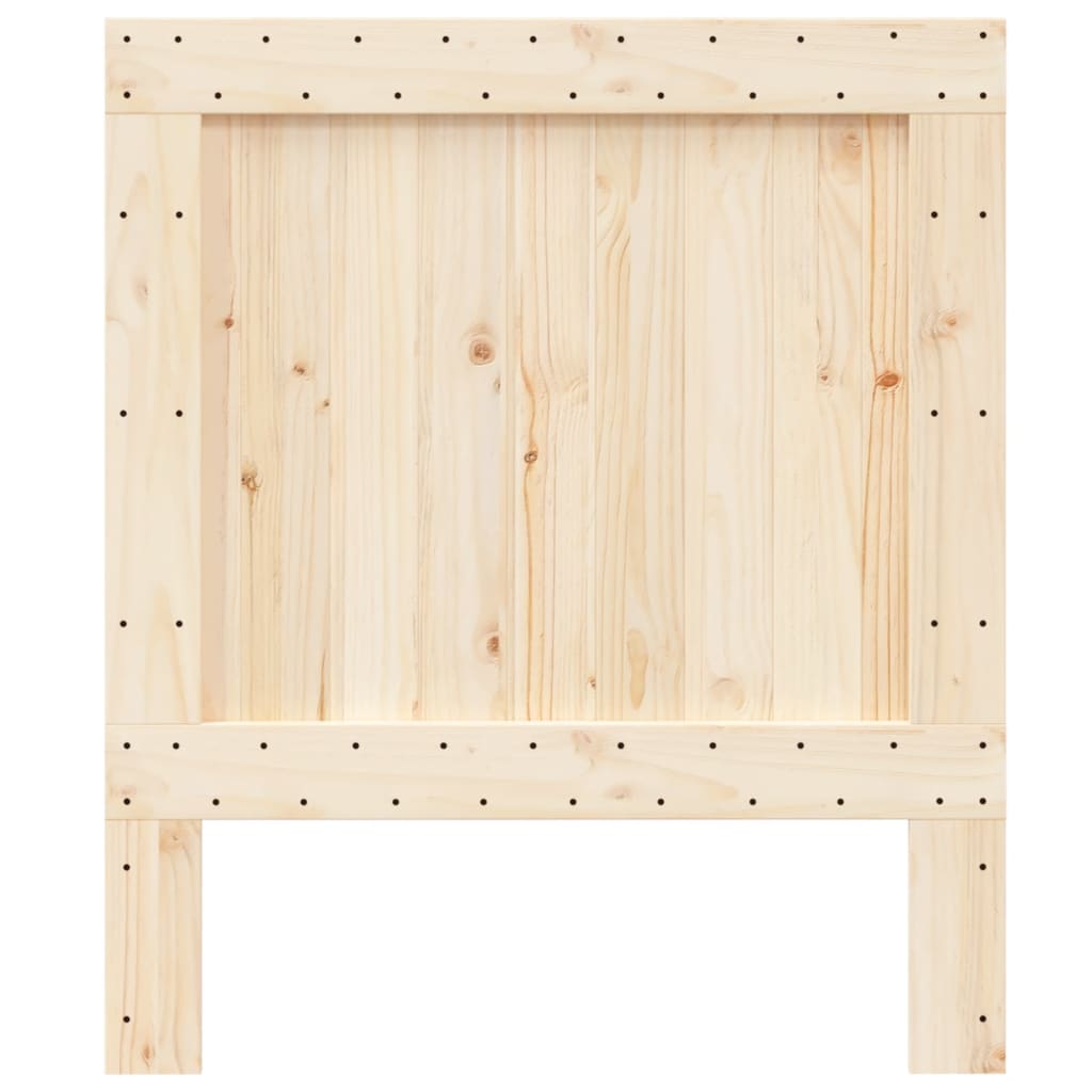 Sengegavl 80x104 cm heltre furu