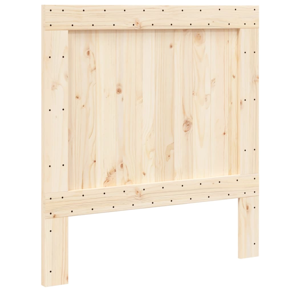 Sengegavl 100x104 cm heltre furu
