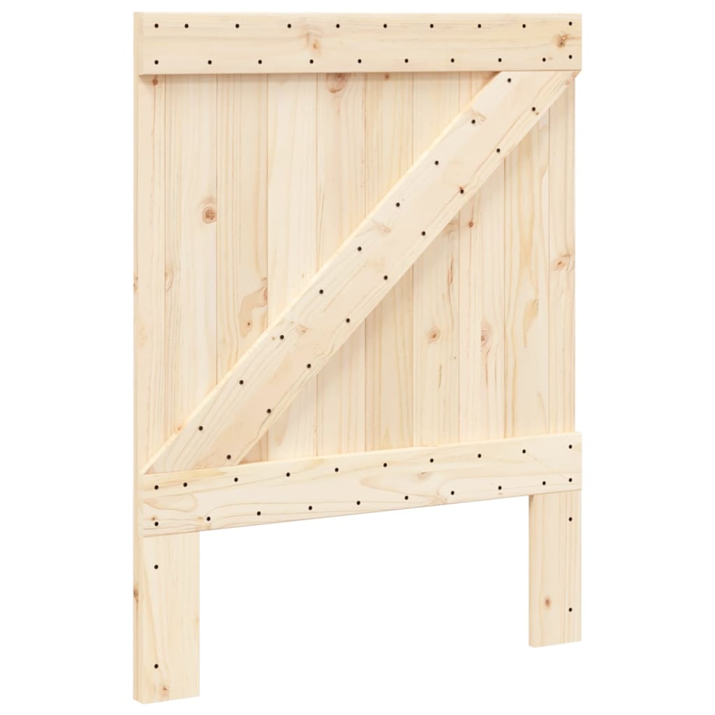 Sengegavl 80x104 cm heltre furu