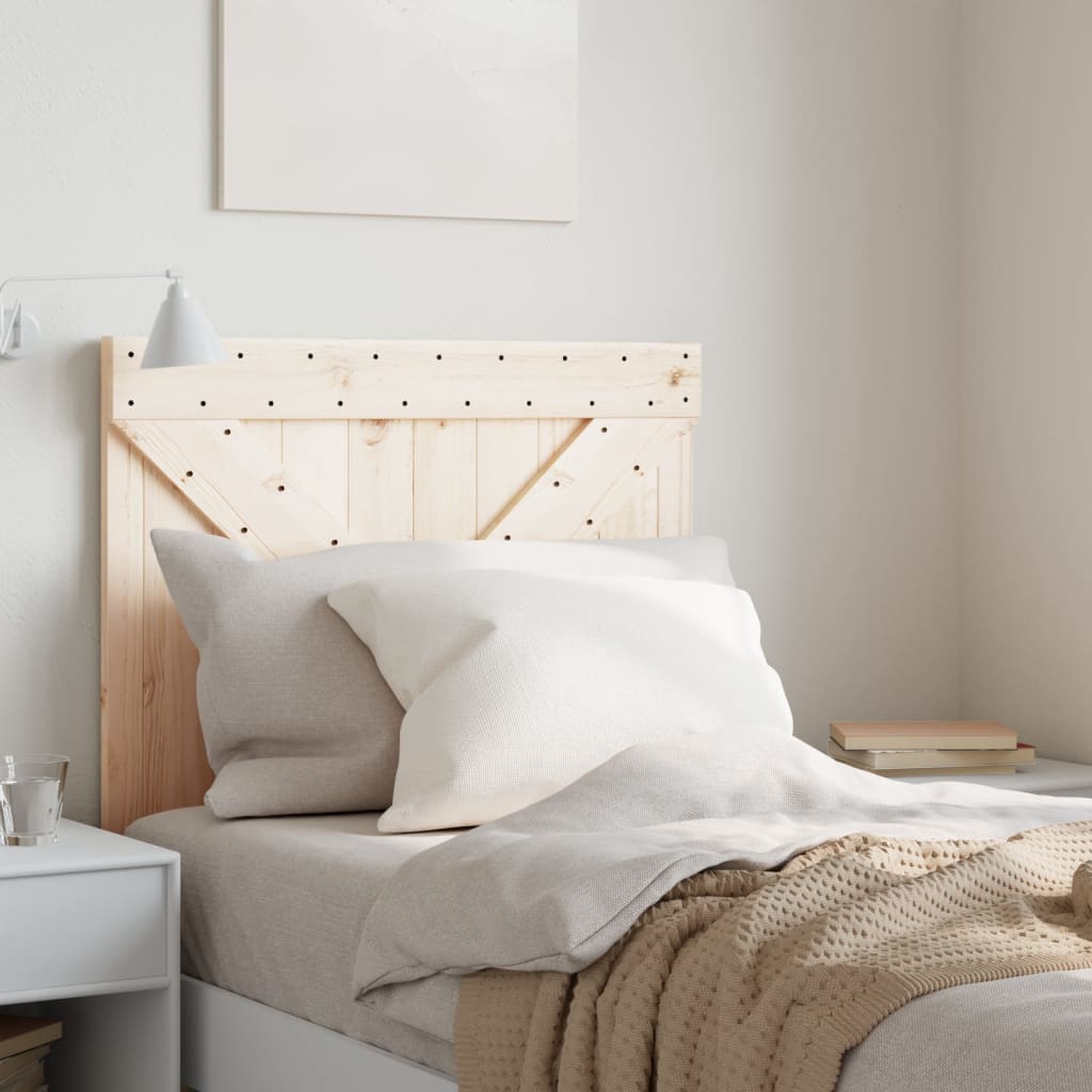 Sengegavl 80x104 cm heltre furu