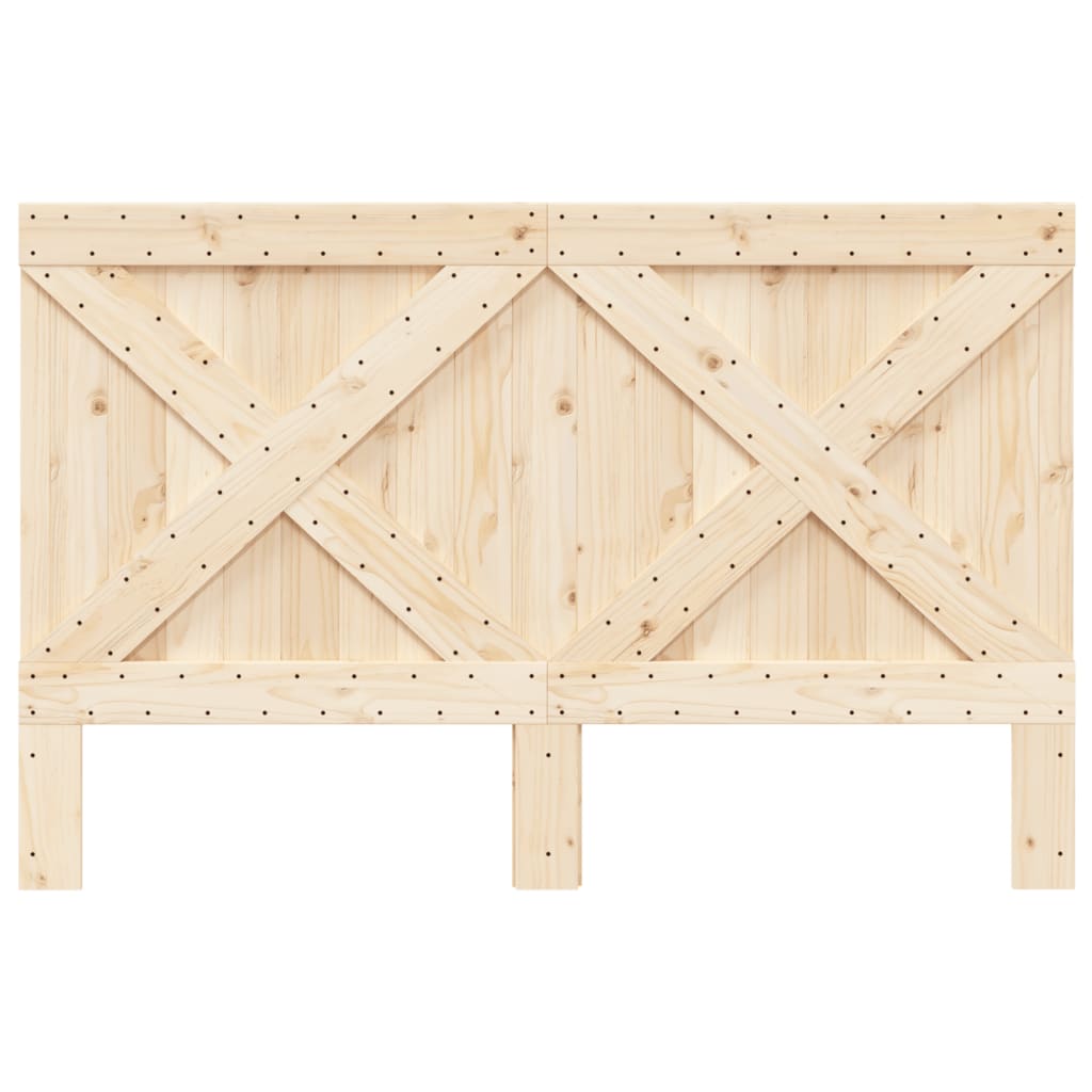 Sengegavl 160x104 cm heltre furu