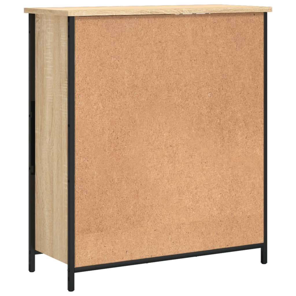 Skjenk sonoma eik 70x30x80 cm konstruert tre