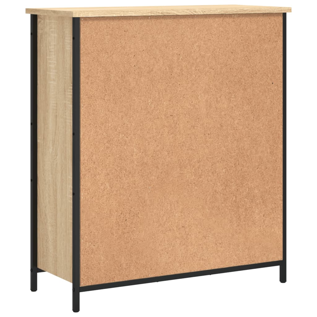 Skjenk sonoma eik 70x30x80 cm konstruert tre