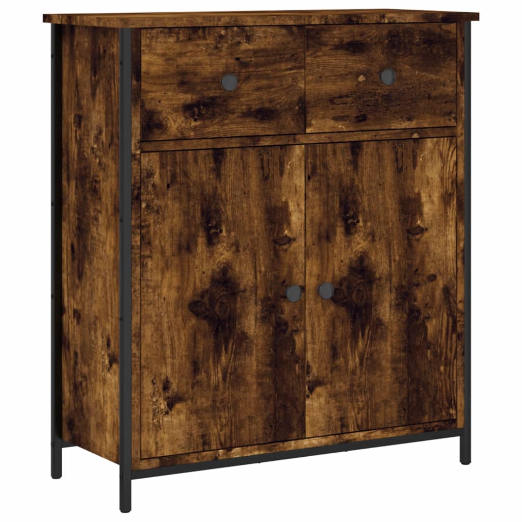 Skjenk røkt eik 70x30x80 cm konstruert tre