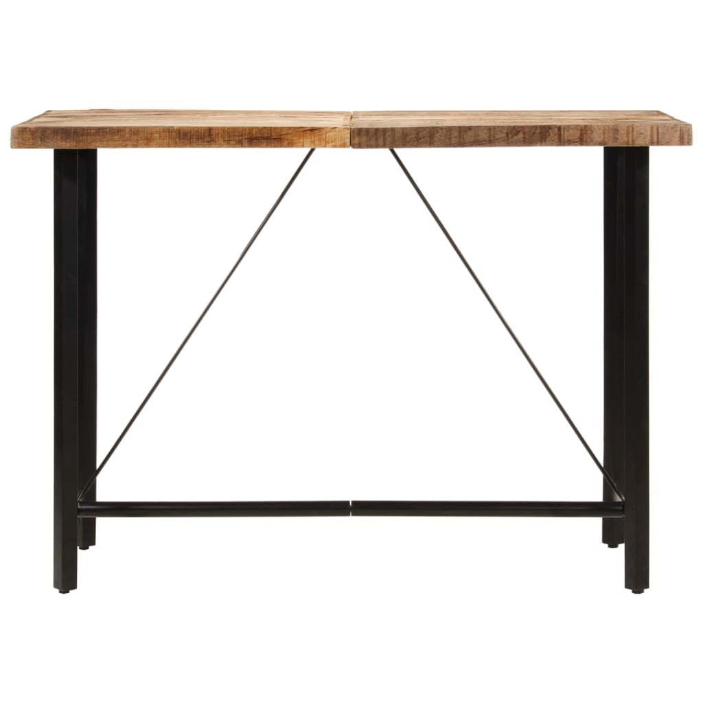 Barbord 150x70x107 cm heltre mango og jern