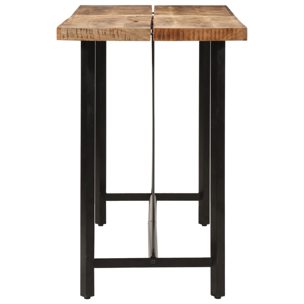 Barbord 150x70x107 cm heltre mango og jern