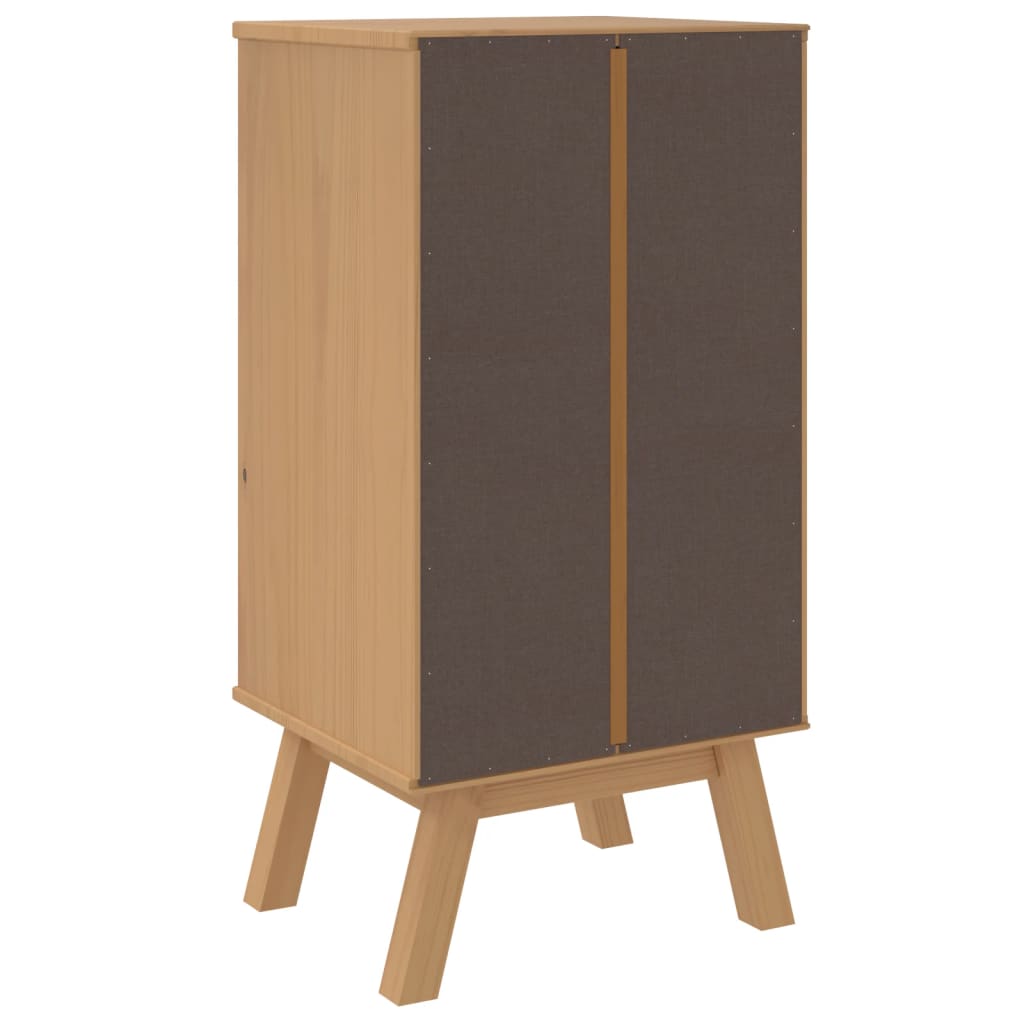 Nattbord OLDEN brun heltre furu