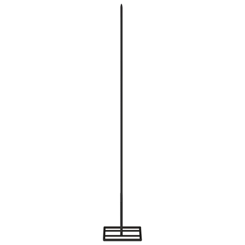 Juletre til dekorasjon metall svart 60 cm