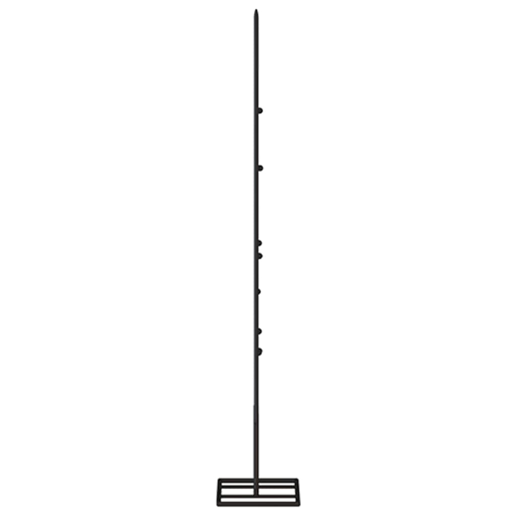 Juletre til dekorasjon metall svart 60 cm