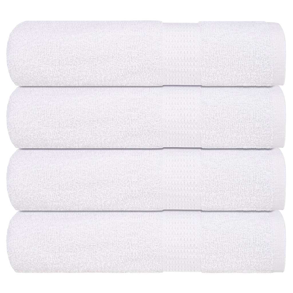 Dusjhåndklær FROGN 4 stk hvit 70x140 cm 360 gsm