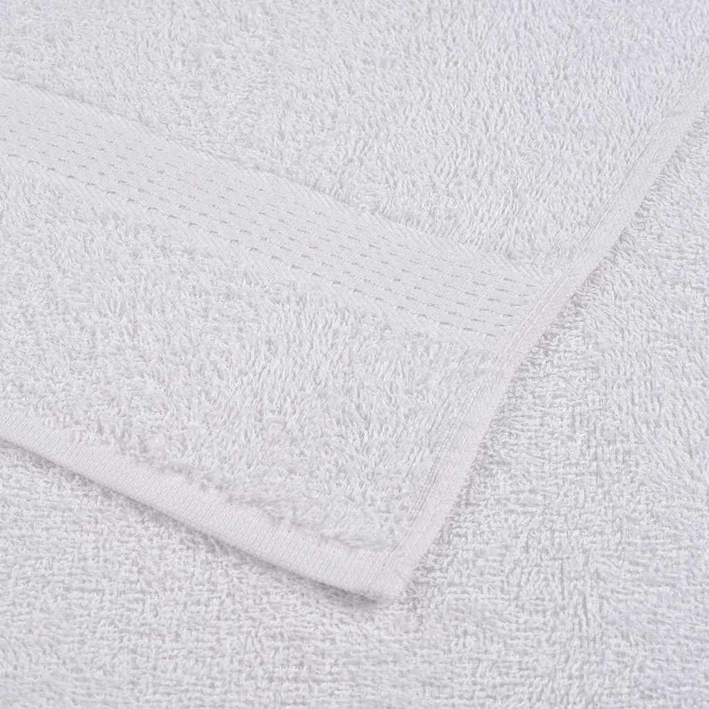 Håndklær FROGN 4 stk hvit 100x200 cm 360 gsm