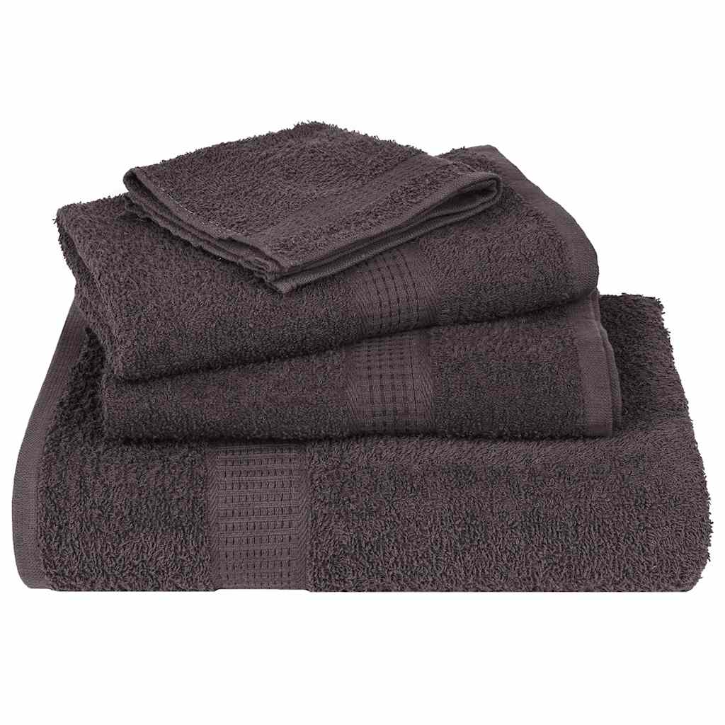 Vaskehåndklær FROGN 50 stk antrasitt 30x30 cm 360 gsm
