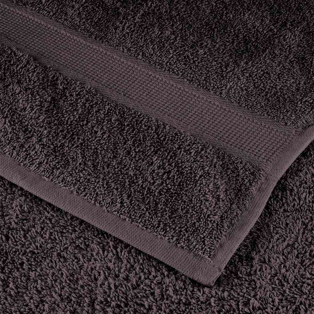 Badehåndklær FROGN 4 stk antrasitt 100x150 cm 360 gsm