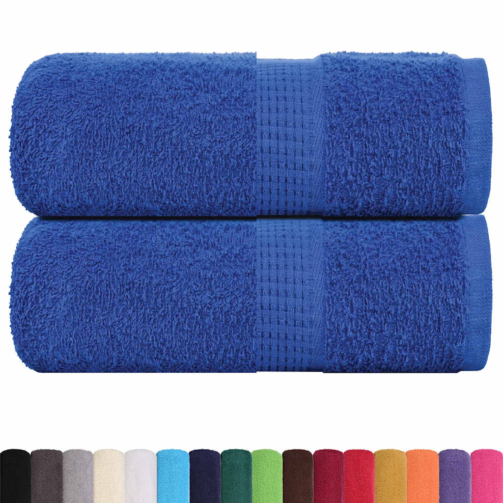 Vaskehåndklær FROGN 2 stk blå 30x30 cm 360 gsm