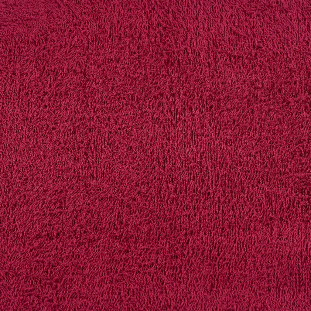 Håndklær FROGN 4 stk burgunder 100x200 cm 360 gsm
