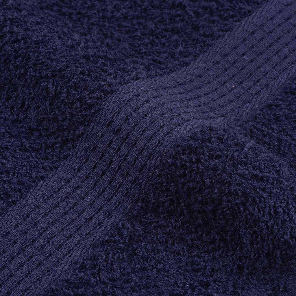 Vaskehåndklær FROGN 4 stk marineblå 30x30 cm 360 gsm