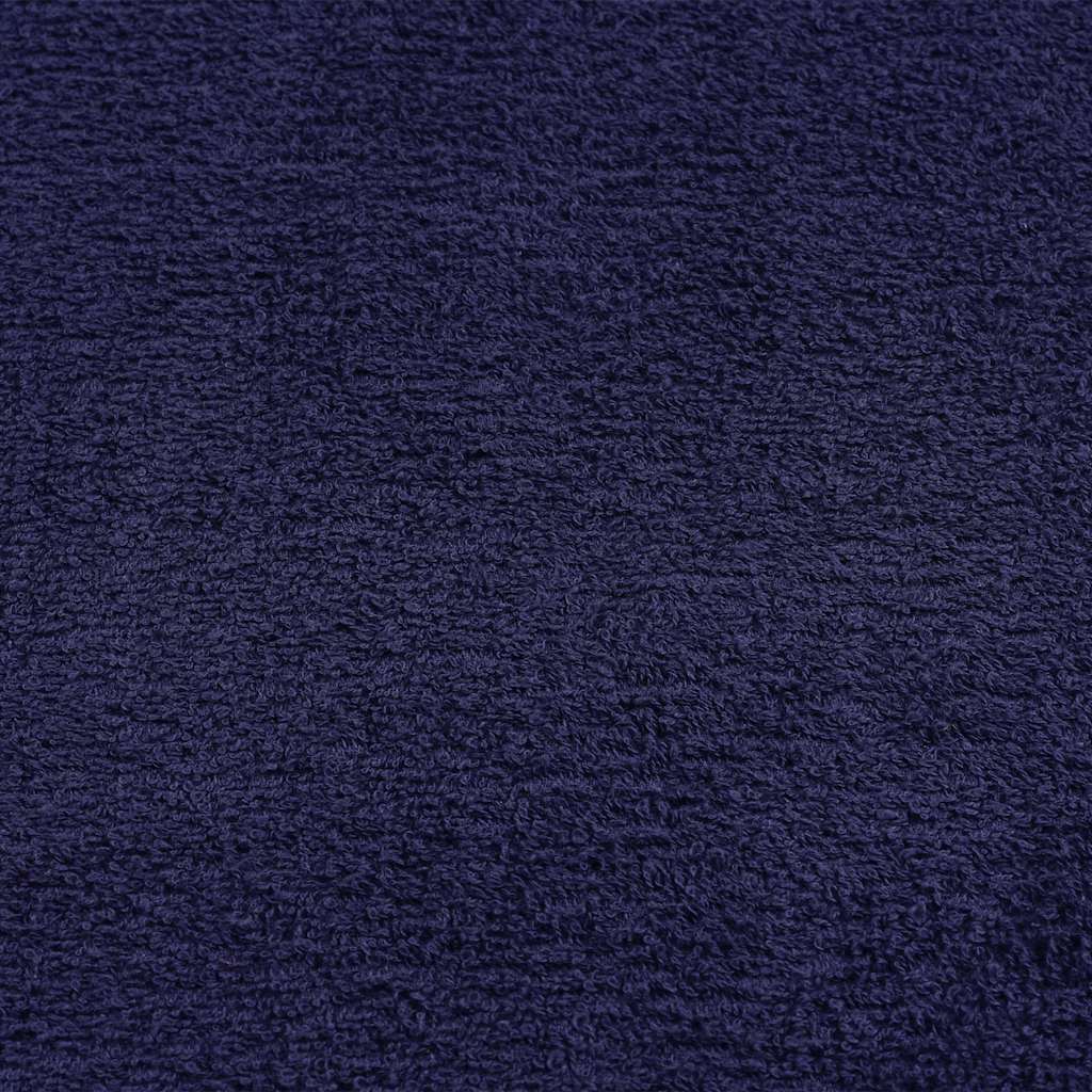 Badehåndklær FROGN 2 stk marineblå 100x150 cm 360 gsm