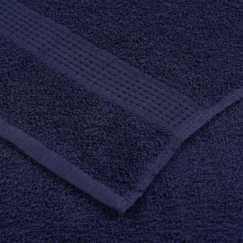 Badehåndklær FROGN 4 stk marineblå 100x150 cm 360 gsm